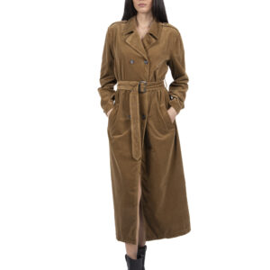TRENCH IN VELLUTO RCFW25085
