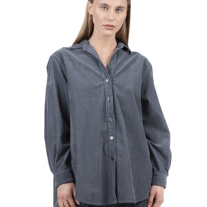 CAMICIA OVER IN VELLUTO RCFW25113