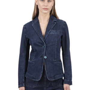 GIACCA MONOPETTO IN DENIM RCFW25101