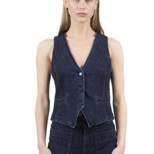 GILET IN DENIM RCFW25054