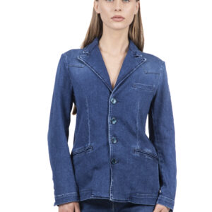 GIACCA STILE TEXANA IN DENIM RCFW25119